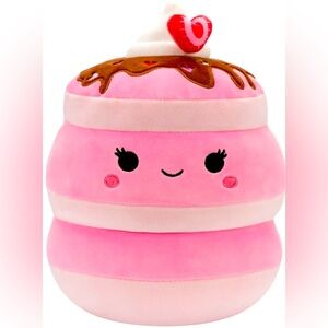 Squishmallow 8” Shelly the Strawberry Pancakes